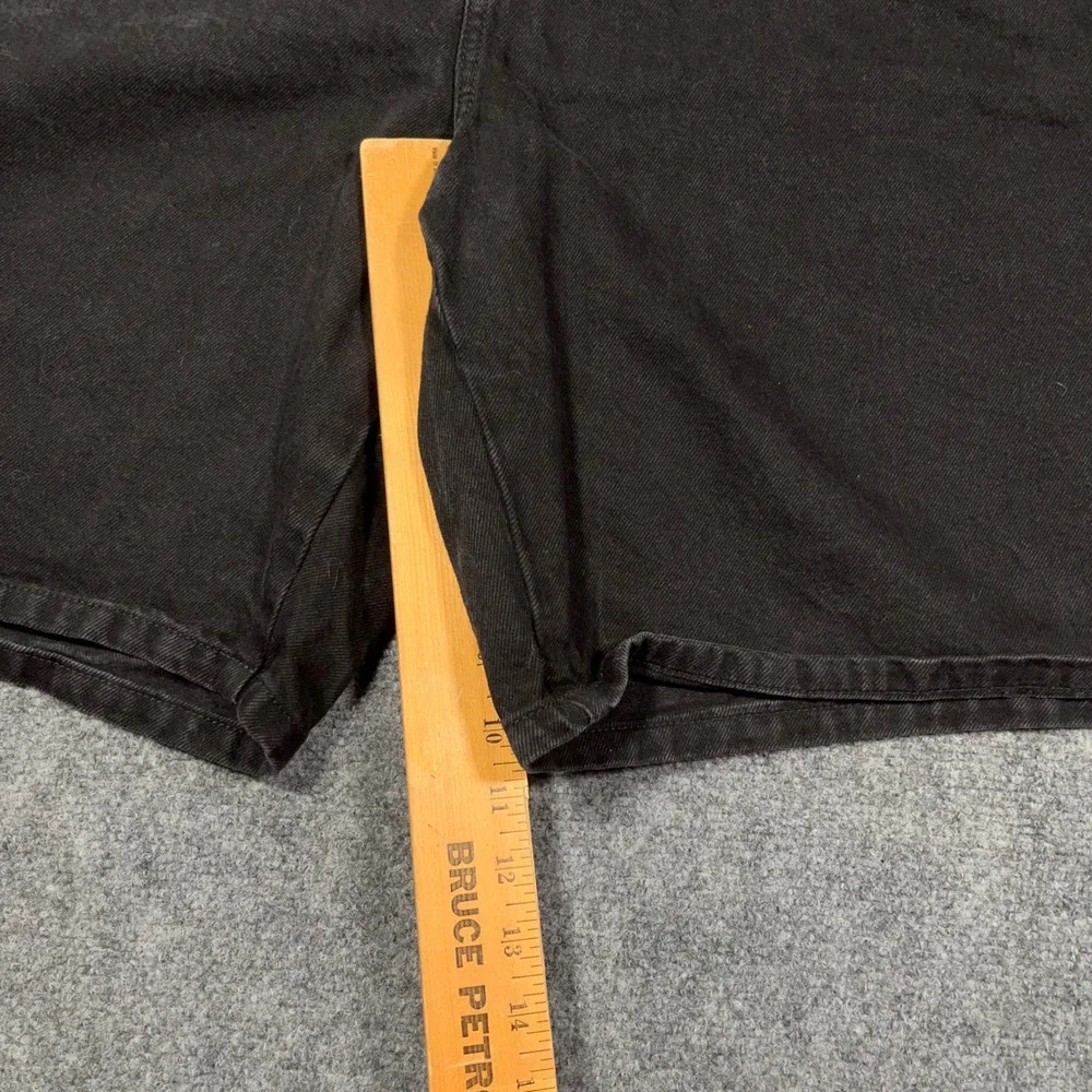 Diesel D-Strukt-Short Denim Jean Shorts Mens 40 Black Baggy‎ Y2K Loose Skater
